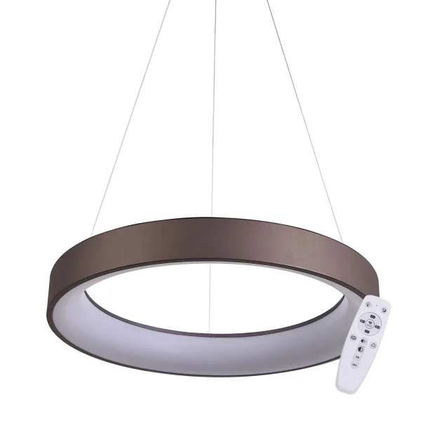 LÁMPARA DE TECHO LED POWELL 96W REGULABLE CAFÉ
