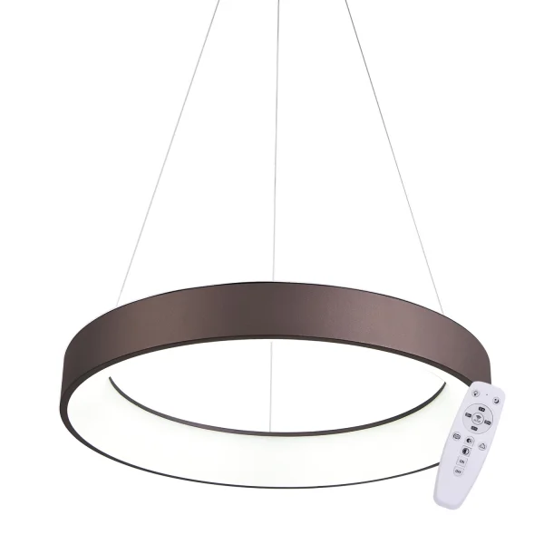 LÁMPARA DE TECHO LED POWELL 96W REGULABLE CAFÉ