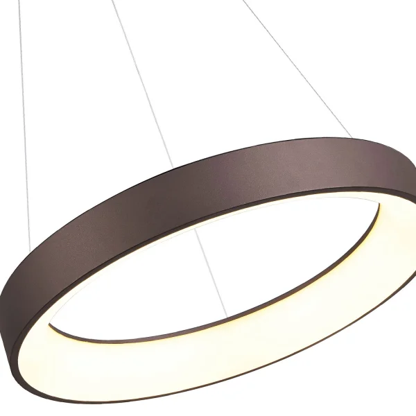 LÁMPARA DE TECHO LED POWELL 96W REGULABLE CAFÉ