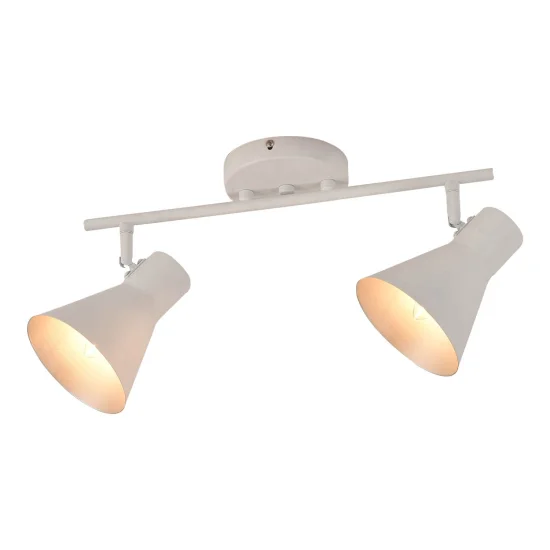 REGLETA DECORATIVA 2 LUCES CLARENCE BLANCO