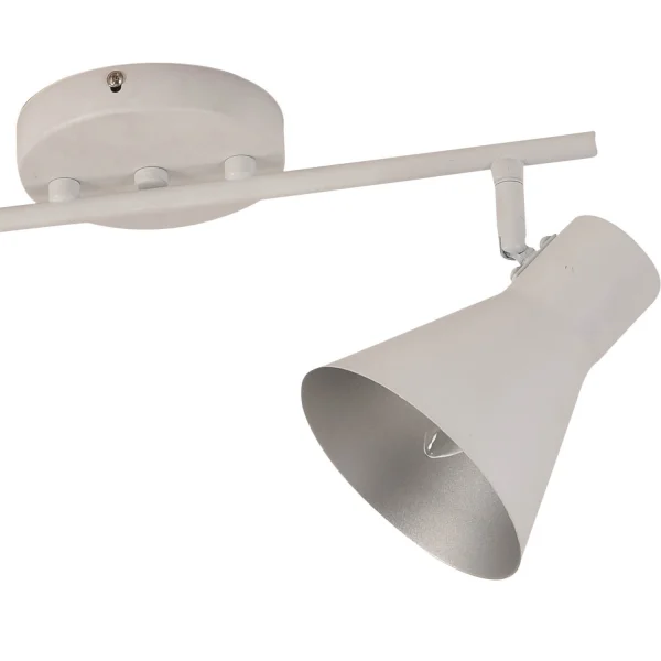 REGLETA DECORATIVA 2 LUCES CLARENCE BLANCO