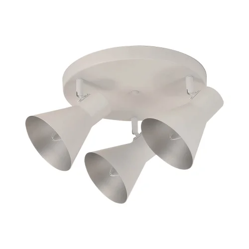 PLAFÓN DECORATIVO 3 LUCES CLARENCE BLANCO