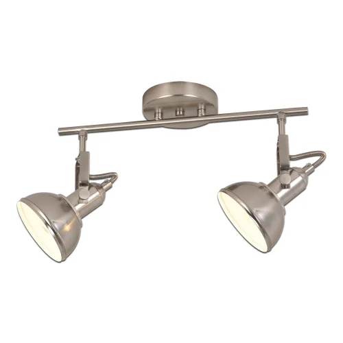 REGLETA DECORATIVA 2 LUCES MURRAY NÍQUEL REGLETA DECORATIVA 2 LUCES MURRAY NÍQUEL