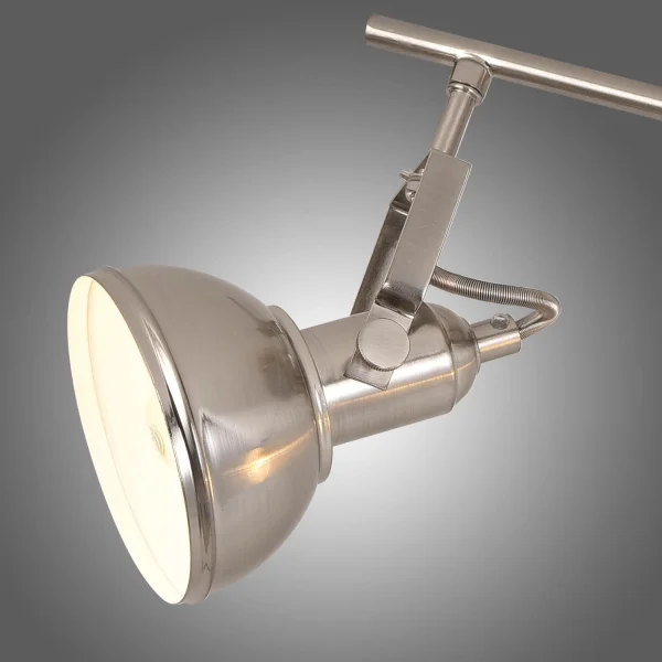 REGLETA DECORATIVA 2 LUCES MURRAY NÍQUEL REGLETA DECORATIVA 2 LUCES MURRAY NÍQUEL