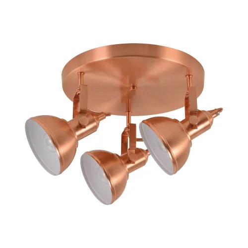 PLAFÓN DECORATIVO 3 LUCES MURRAY COBRE