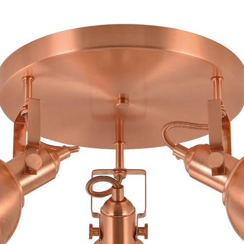 PLAFÓN DECORATIVO 3 LUCES MURRAY COBRE