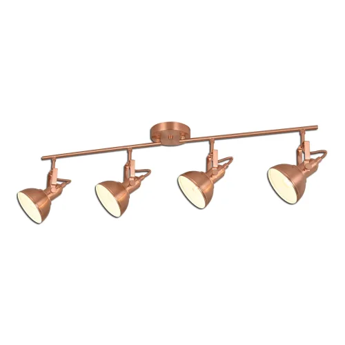 REGLETA DECORATIVA 4 LUCES MURRAY COBRE REGLETA DECORATIVA 4 LUCES MURRAY COBRE