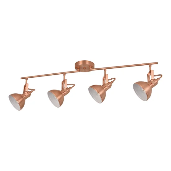 REGLETA DECORATIVA 4 LUCES MURRAY COBRE 2