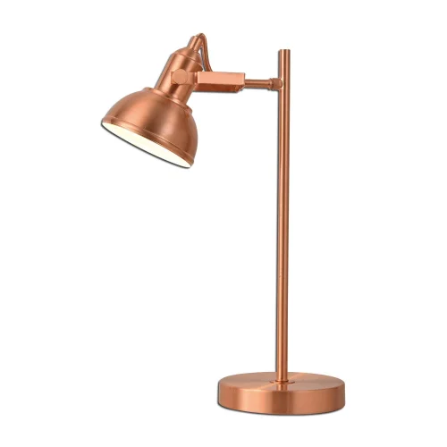 LÁMPARA DE MESA DECORATIVA MURRAY COBRE LÁMPARA DE MESA DECORATIVA MURRAY COBRE