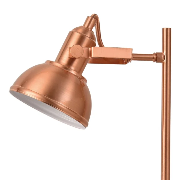 LÁMPARA DE MESA DECORATIVA MURRAY COBRE LÁMPARA DE MESA DECORATIVA MURRAY COBRE