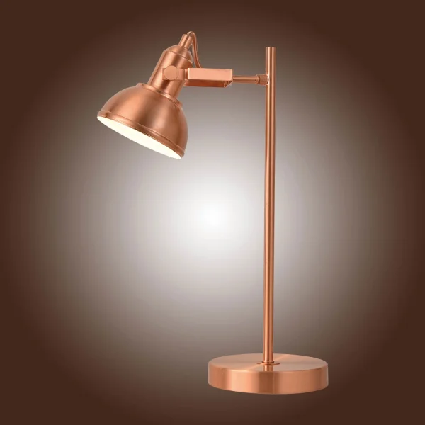 LÁMPARA DE MESA DECORATIVA MURRAY COBRE LÁMPARA DE MESA DECORATIVA MURRAY COBRE