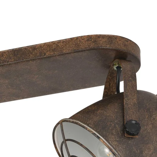 REGLETA DECORATIVA 2 LUCES STUTTGART MARRÓN ÓXIDO REGLETA DECORATIVA 2 LUCES STUTTGART MARRÓN ÓXIDO