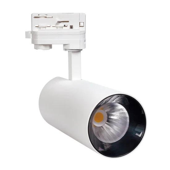 FOCO CARRIL TRIFÁSICO LED COB 20W 4000K BLANCO