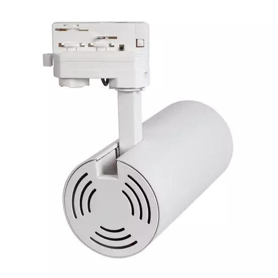 FOCO CARRIL TRIFÁSICO LED COB 20W 4000K BLANCO 2