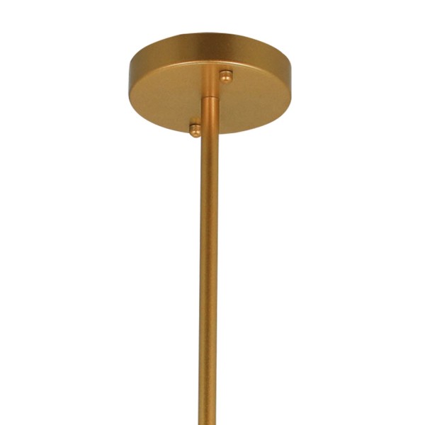 LÁMPARA DE TECHO AUREL 9 LUCES ORO LÁMPARA DE TECHO AUREL 9 LUCES ORO