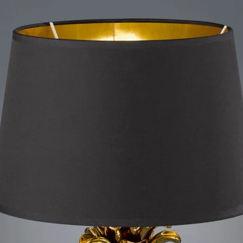 LÁMPARA DE MESA ANANAS CERÁMICA ORO 43CM LÁMPARA DE MESA ANANAS CERÁMICA ORO 43CM