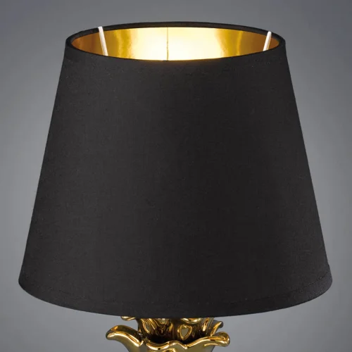 LÁMPARA DE MESA ANANAS CERÁMICA ORO 35CM