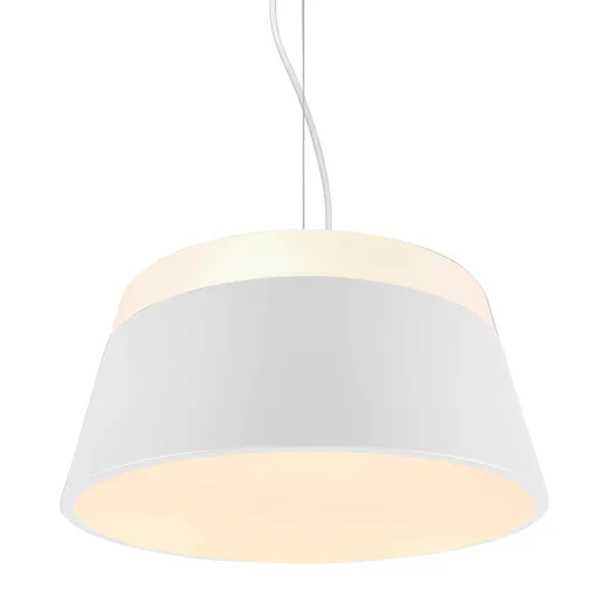 LÁMPARA DE TECHO DUQUESA METAL BLANCO 45CM