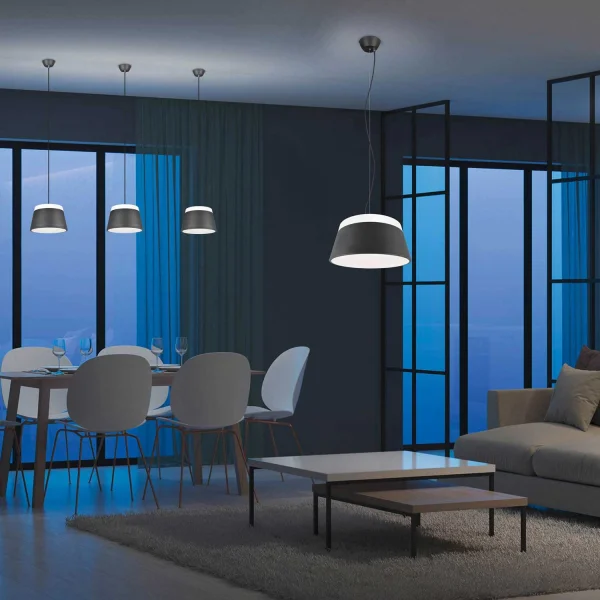 LÁMPARA DE TECHO DUQUESA METAL NEGRO 45CM LÁMPARA DE TECHO DUQUESA METAL NEGRO 45CM