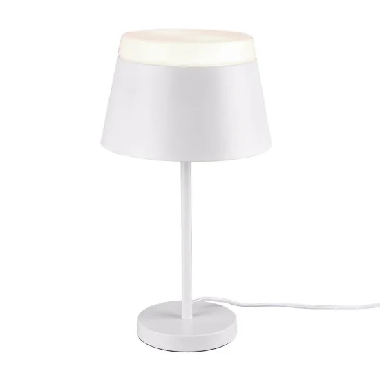 LÁMPARA DE MESA DUQUESA METAL BLANCO