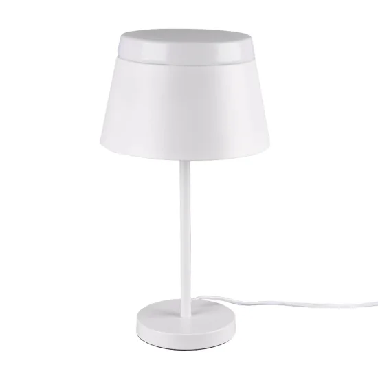 LÁMPARA DE MESA DUQUESA METAL BLANCO 2