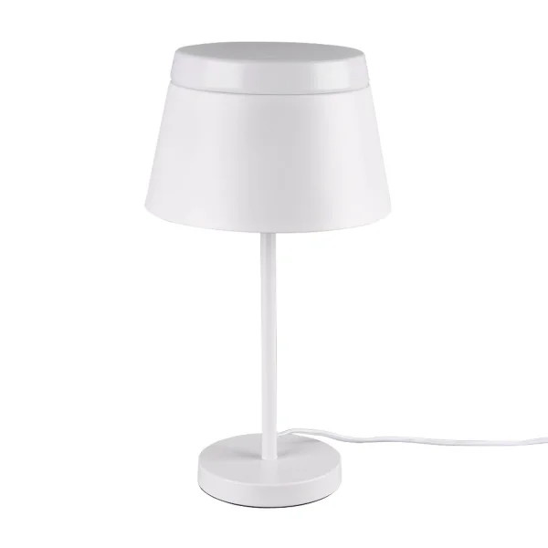 LÁMPARA DE MESA DUQUESA METAL BLANCO LÁMPARA DE MESA DUQUESA METAL BLANCO