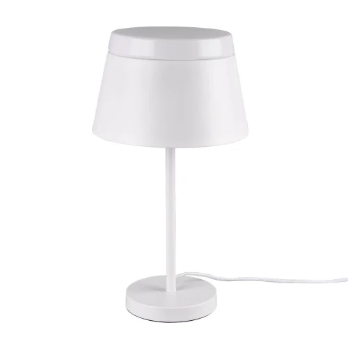 LÁMPARA DE MESA DUQUESA METAL BLANCO LÁMPARA DE MESA DUQUESA METAL BLANCO