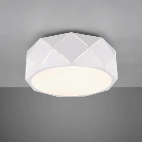 PLAFÓN DE TECHO NICASIA METAL BLANCO