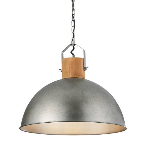 LÁMPARA DE TECHO JANO METAL NÍQUEL ANTIGUO