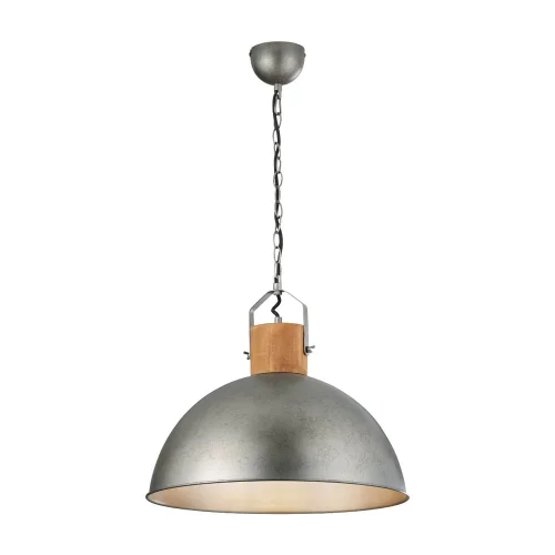 LÁMPARA DE TECHO JANO METAL NÍQUEL ANTIGUO