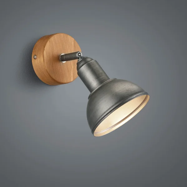 APLIQUE DE PARED JANO METAL NÍQUEL ANTIGUO