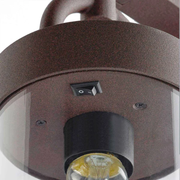 BALIZA EXTERIOR BENILDA MARRÓN ÓXIDO BALIZA EXTERIOR BENILDA MARRÓN ÓXIDO