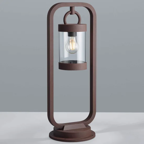 POSTE EXTERIOR BENILDA MARRÓN ÓXIDO 2