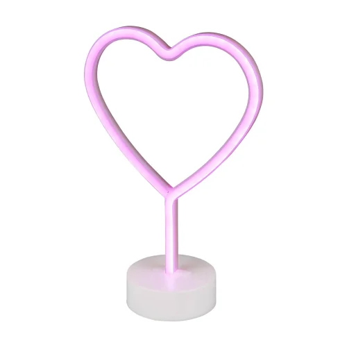 LÁMPARA DE MESA DECORATIVA CORAZÓN SMD LED 1W LÁMPARA DE MESA DECORATIVA CORAZÓN SMD LED 1W