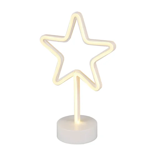LÁMPARA DE MESA DECORATIVA ESTRELLA SMD LED 1W