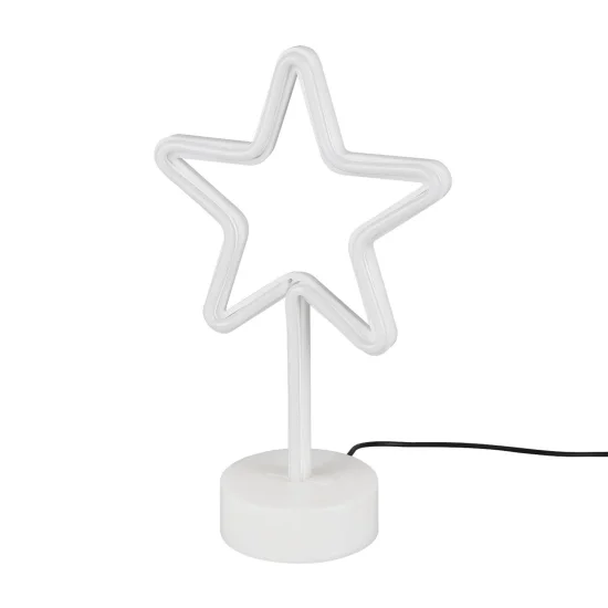 LÁMPARA DE MESA DECORATIVA ESTRELLA SMD LED 1W 2