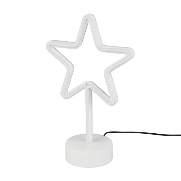 LÁMPARA DE MESA DECORATIVA ESTRELLA SMD LED 1W