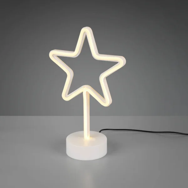 LÁMPARA DE MESA DECORATIVA ESTRELLA SMD LED 1W