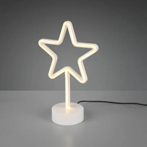 LÁMPARA DE MESA DECORATIVA ESTRELLA SMD LED 1W