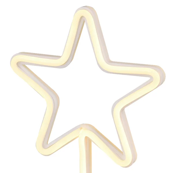 LÁMPARA DE MESA DECORATIVA ESTRELLA SMD LED 1W