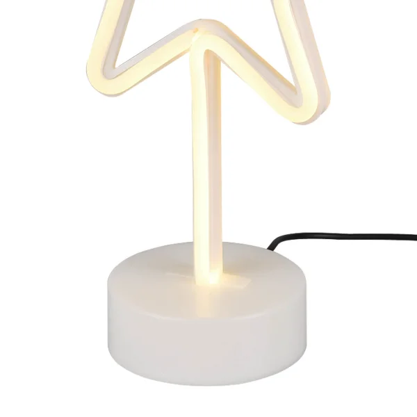 LÁMPARA DE MESA DECORATIVA ESTRELLA SMD LED 1W
