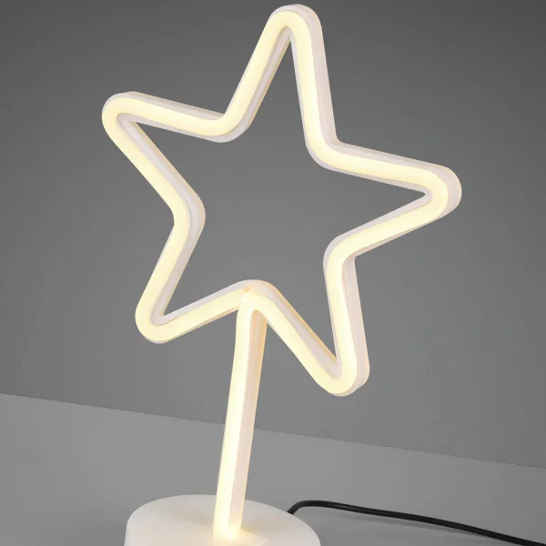 LÁMPARA DE MESA DECORATIVA ESTRELLA SMD LED 1W