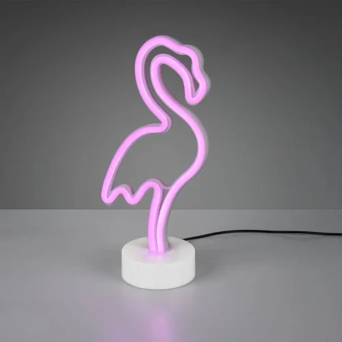 LÁMPARA DE MESA DECORATIVA FLAMENCO SMD LED 1W LÁMPARA DE MESA DECORATIVA FLAMENCO SMD LED 1W