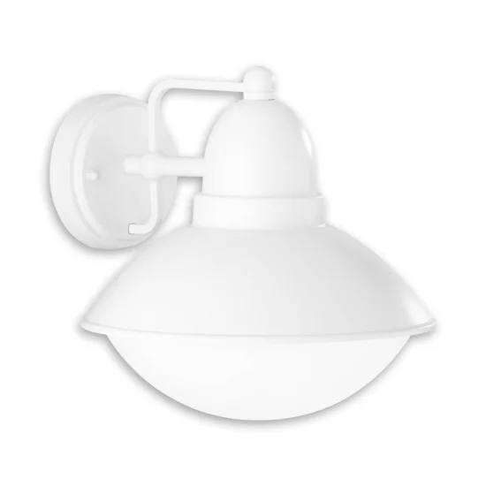 APLIQUE EXTERIOR PÓLUX ALUMINIO BLANCO 2