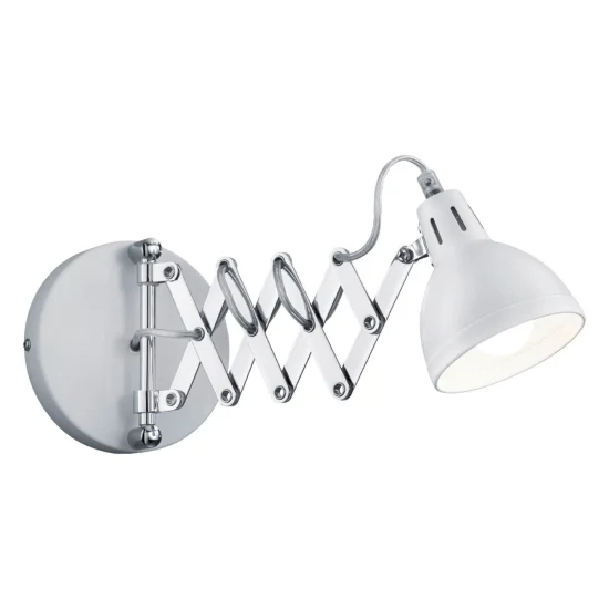 APLIQUE DE PARED EDWARD METAL BLANCO 2