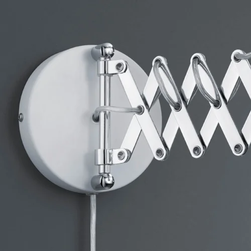 APLIQUE DE PARED EDWARD METAL BLANCO