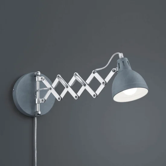 APLIQUE DE PARED EDWARD METAL CONCRETO 2