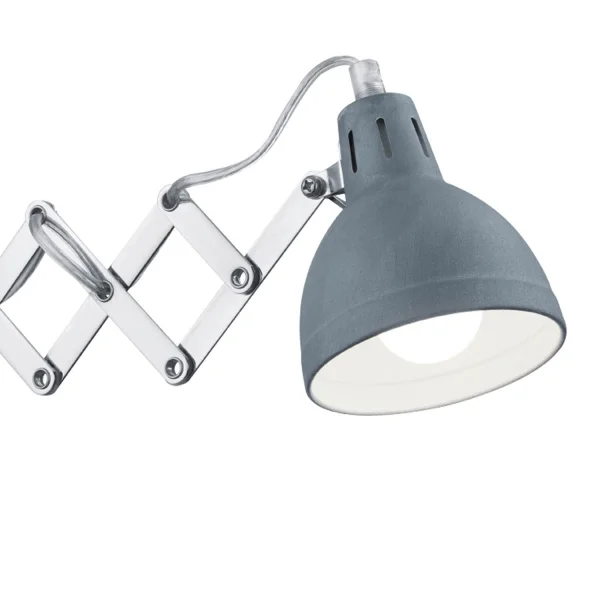 APLIQUE DE PARED EDWARD METAL CONCRETO