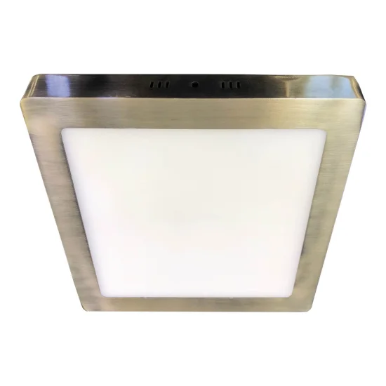 DOWNLIGHT SUPERFICIE CUADRADO LED 18W 4000K CUERO