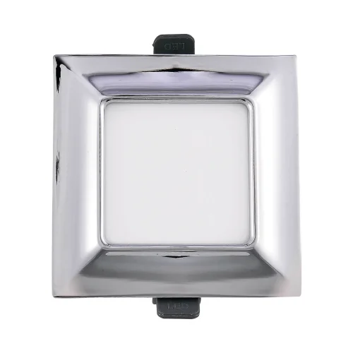 MINIDOWNLIGHT LED CUADRADO 5W CROMO